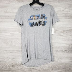 starwars vintage tee shirt grey